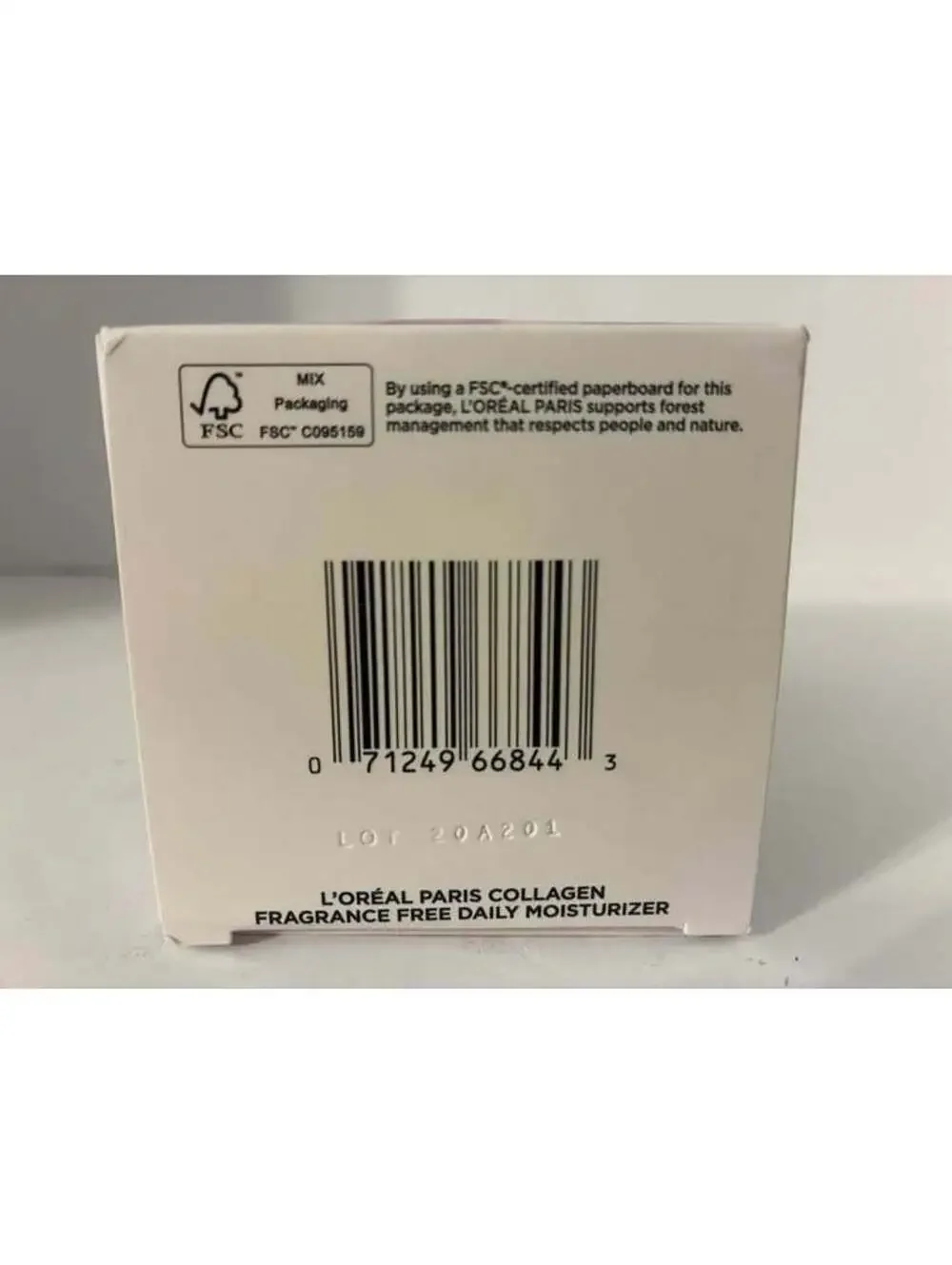L'Oréal Paris Collagen Moisture Filler Daily Moisturizer Fragrance Free
